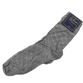 Media gris de vestir p/ Hombres  
